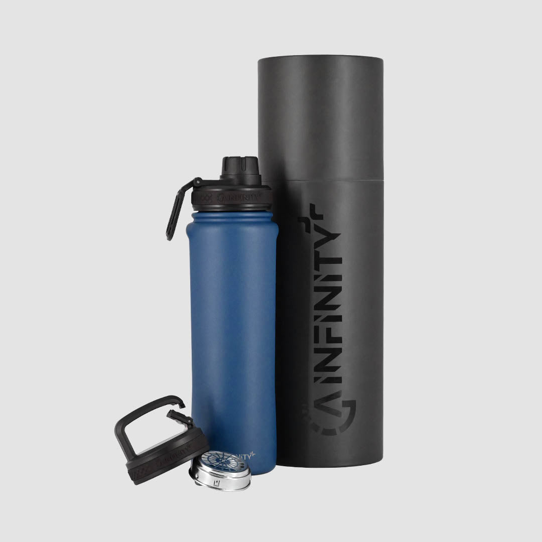 GA Infinity+ Premium Edelstahltrinkflasche 630ml Blau