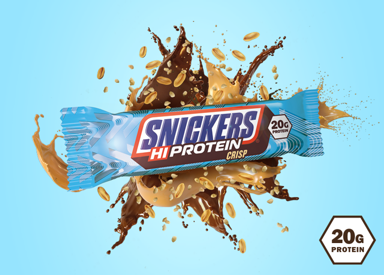 Snickers Hi Protein Crisp mit 20g Protein!